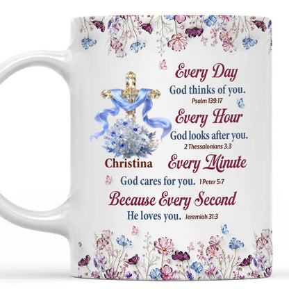 Always Loved By God, Gift of Love | Personalized Ceramic Coffee Mug