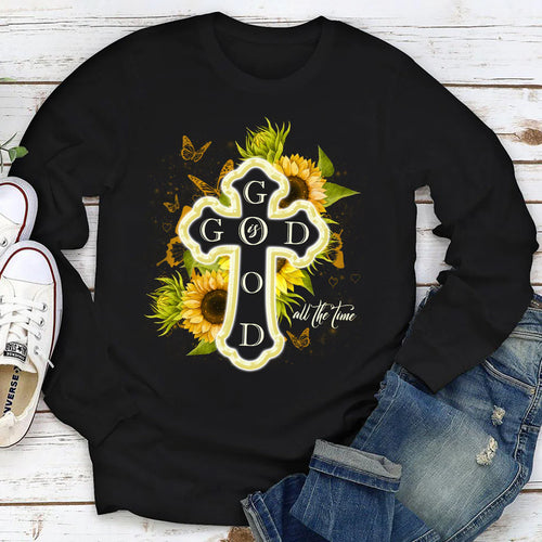 God Is Good All The Time | 2D Unisex Long Sleeve