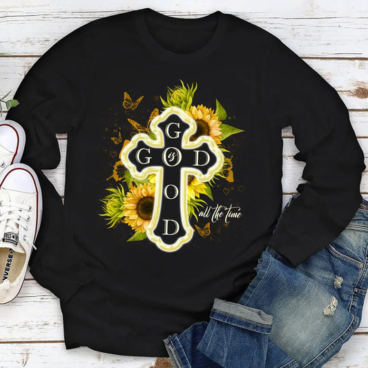 God Is Good All The Time | 2D Unisex Long Sleeve