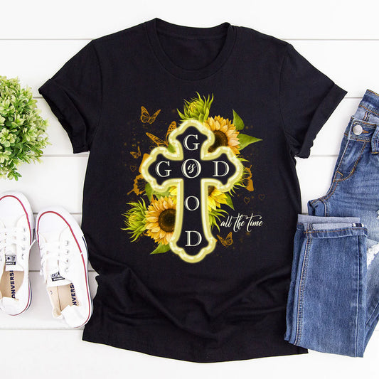 God Is Good All The Time | 2D Unisex T-shirt