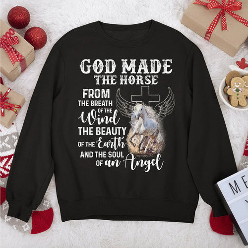 God Made The Horse From The Breath Of The Wind | 2D Unisex Sweatshirt
