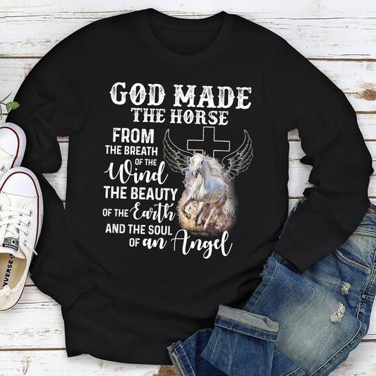 God Made The Horse From The Breath Of The Wind | 2D Unisex Long Sleeve