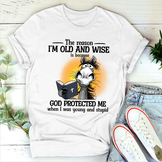 God protected me | 2D Unisex T-shirt