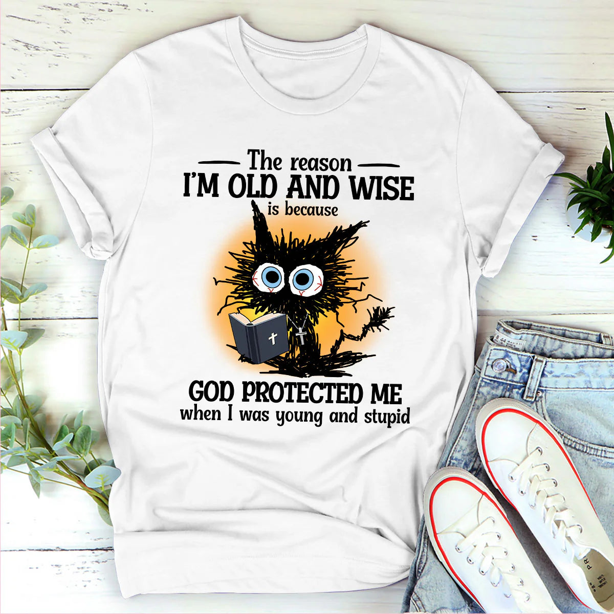 God protected me 2 | 2D Unisex T-shirt