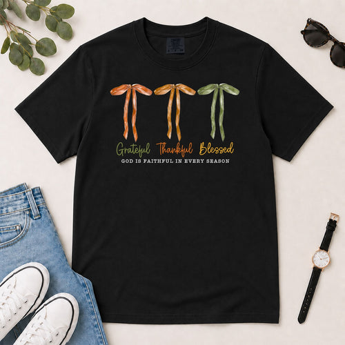 God Is Faithful In Every Season, Gift For Yourself | 2D Unisex T-shirt