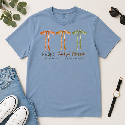 God Is Faithful In Every Season, Gift For Yourself | 2D Unisex T-shirt