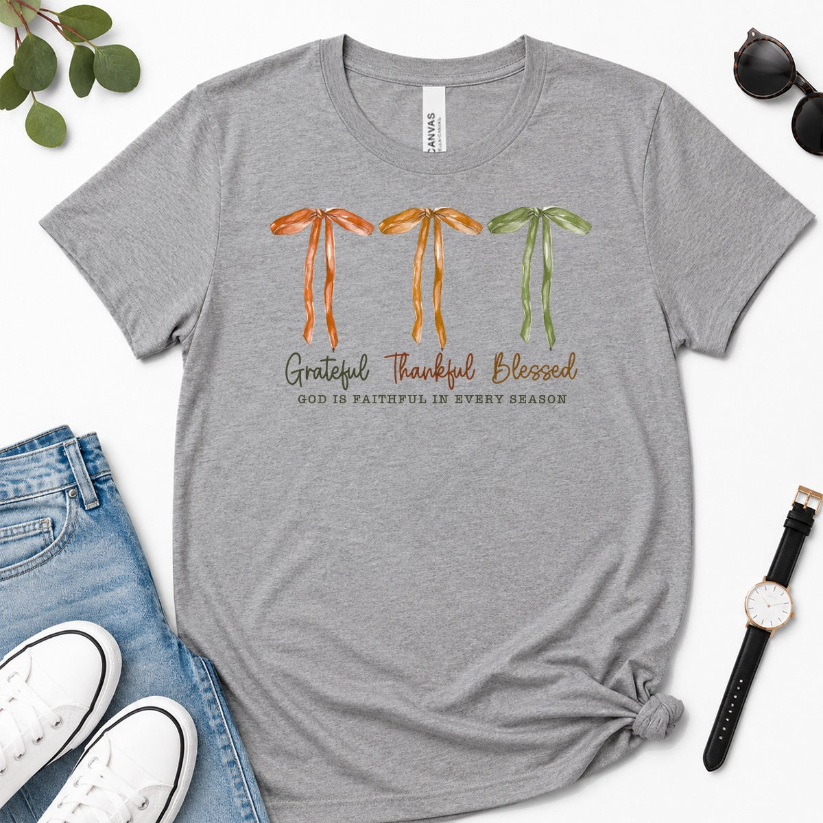God Is Faithful In Every Season, Gift For Yourself | 2D Unisex Premium T-shirt