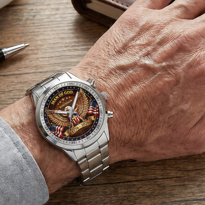 Man Of God | Personalized Men's Wrist Watch