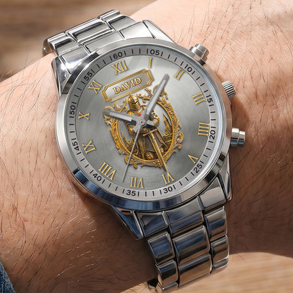 Knight Of God | Personalized Men's Wrist Watch