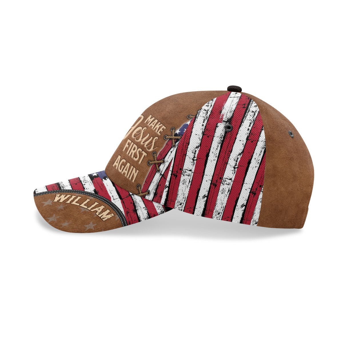 Make Jesus First Again | Personalized Classic Cap
