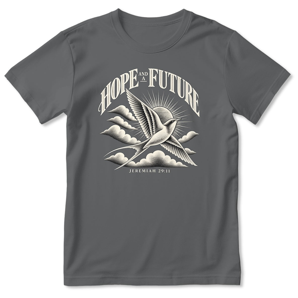 Hope And A Future, Jeremiah 29:11, Gift For Christian - 2D Unisex T-shirt