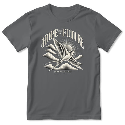 Hope And A Future, Jeremiah 29:11, Gift For Christian - 2D Unisex T-shirt
