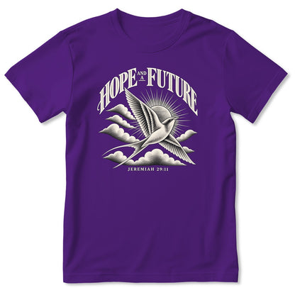 Hope And A Future, Jeremiah 29:11, Gift For Christian - 2D Unisex T-shirt
