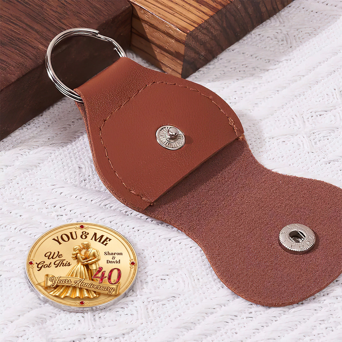 Our Love Story, Gift of Forever | Personalized Pocket Hug