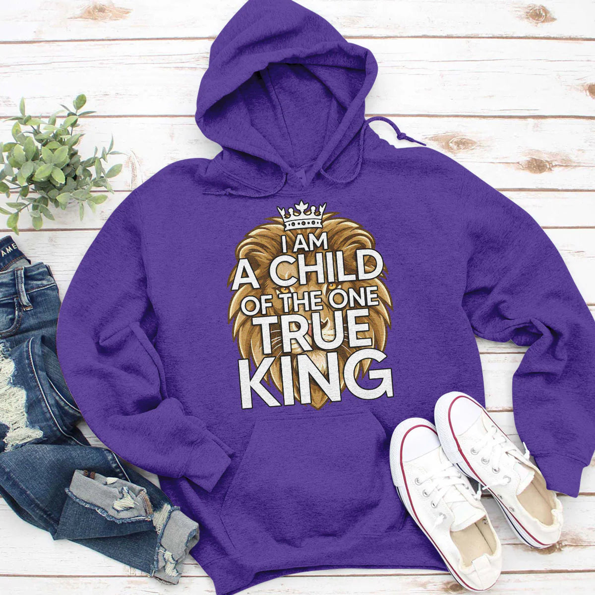 I Am A Child Of The One True King | 2D Unisex Hoodie