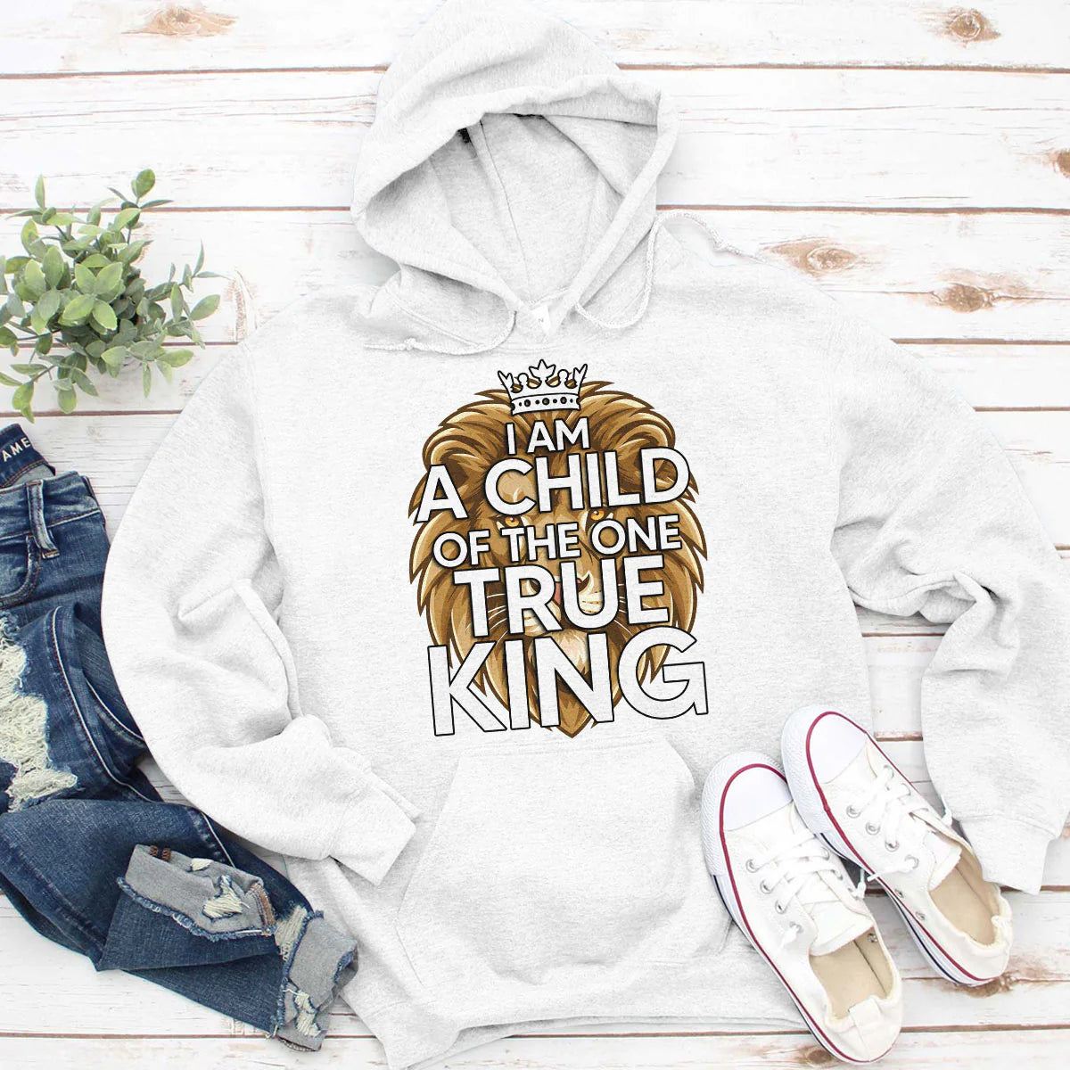 I Am A Child Of The One True King | 2D Unisex Hoodie