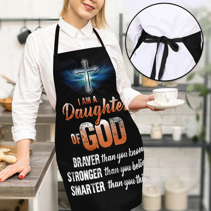I Am A Daughter Of God  - Apron With Neck Strap