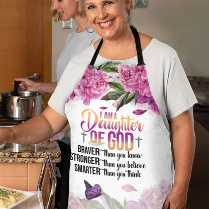 I Am A Daughter Of God - Apron With Neck Strap