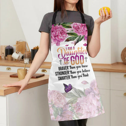 I Am A Daughter Of God - Apron With Neck Strap