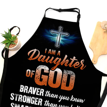 I Am A Daughter Of God  - Apron With Neck Strap