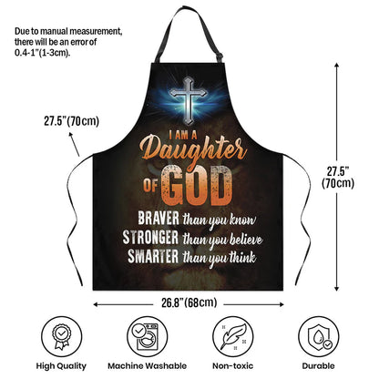 I Am A Daughter Of God  - Apron With Neck Strap