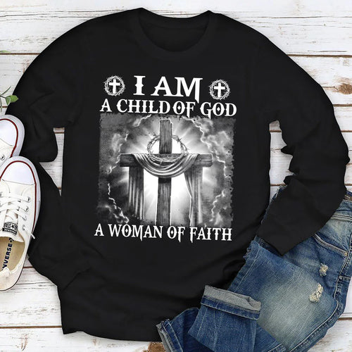 I Am A Woman Of Faith | 2D Unisex Long Sleeve