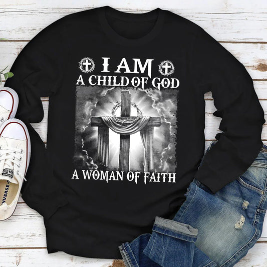 I Am A Woman Of Faith | 2D Unisex Long Sleeve