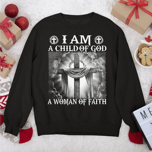 I Am A Woman Of Faith | 2D Unisex Sweatshirt