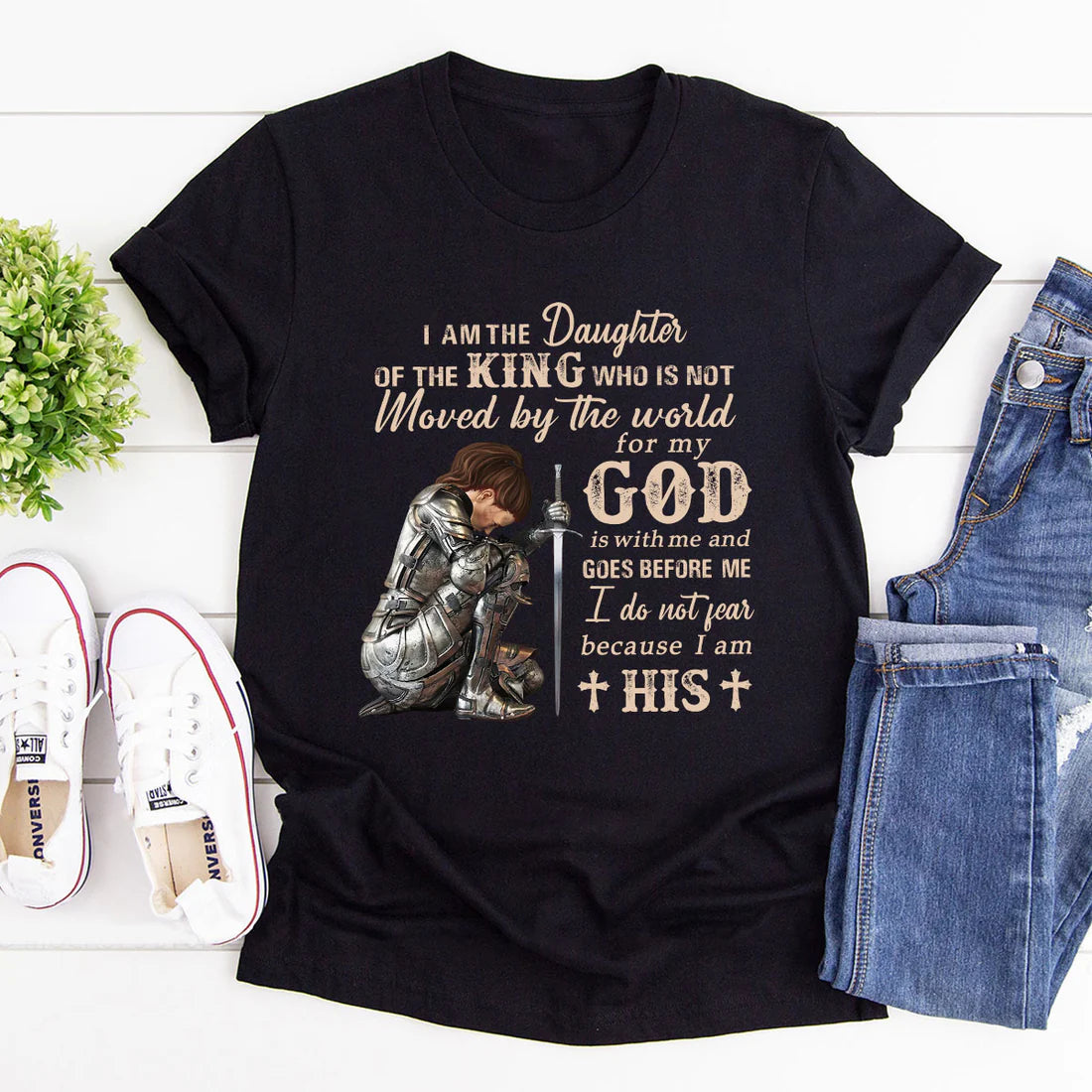I Am The Daughter Of The King | 2D Unisex T-shirt