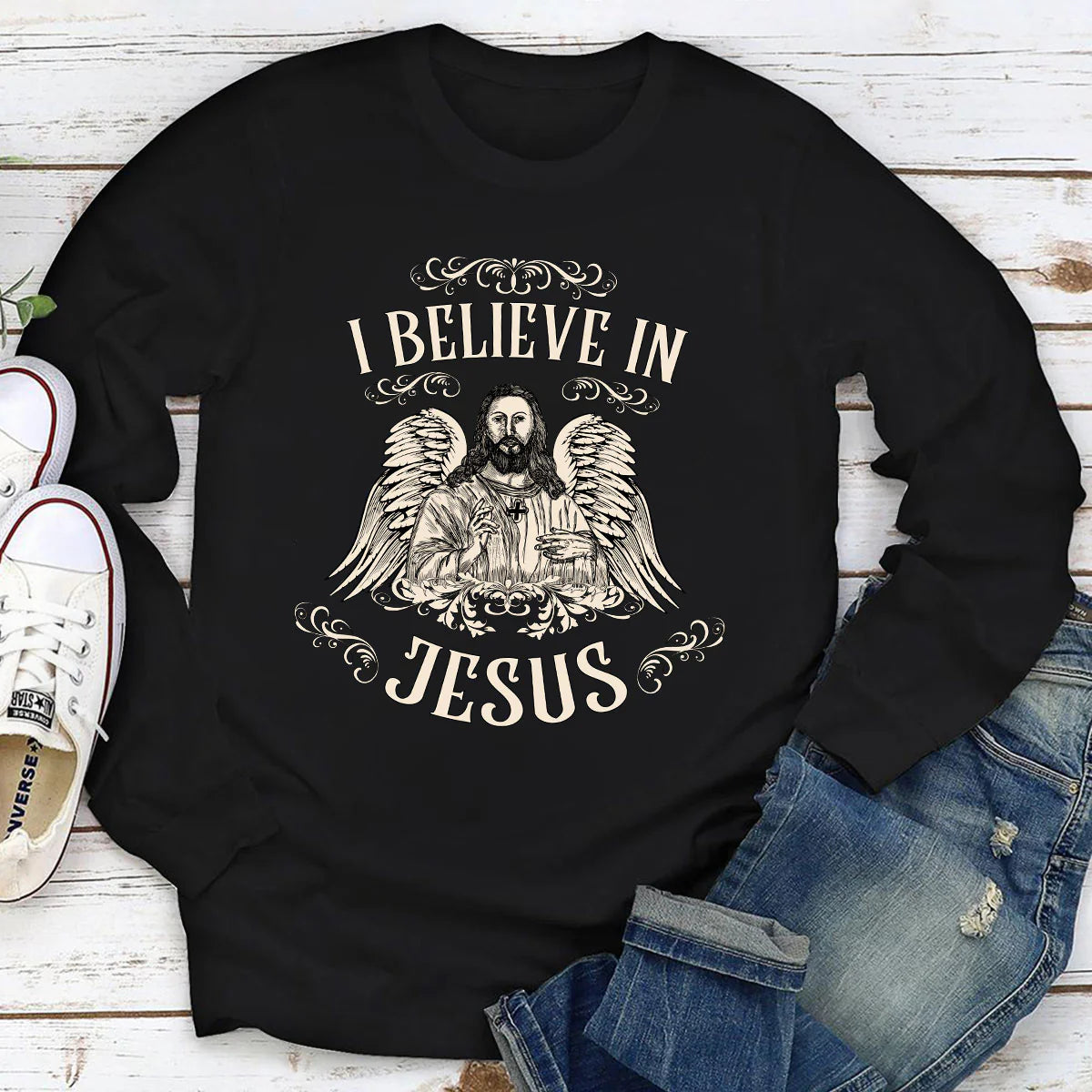 I Believe In Jesus | 2D Unisex Long Sleeve