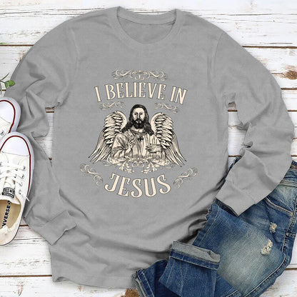 I Believe In Jesus | 2D Unisex Long Sleeve