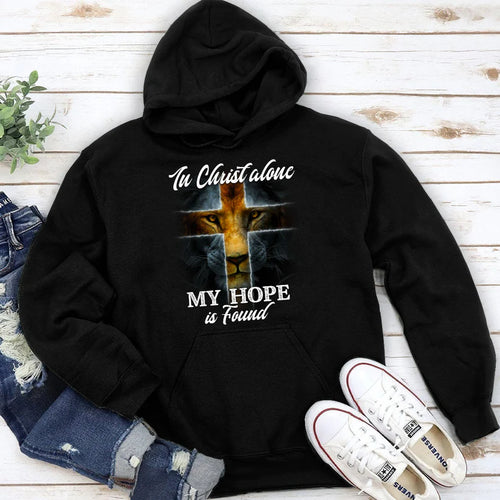 In Christ Alone, My Hope Is Found | 2D Unisex Hoodie