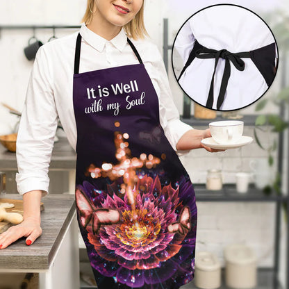 It Is Well With My Soul - Apron With Neck Strap