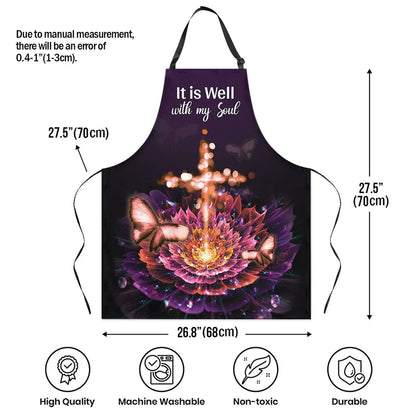 It Is Well With My Soul - Apron With Neck Strap