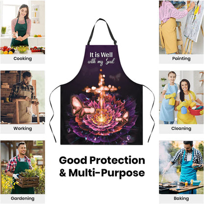 It Is Well With My Soul - Apron With Neck Strap
