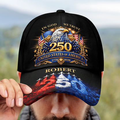 In God We Trust, Patriotic Christian | Personalized Classic Cap