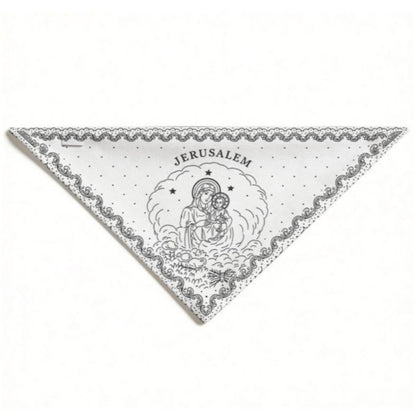 Our Lady Of Jerusalem, Gift For Her - Personalized Shawl Wrap