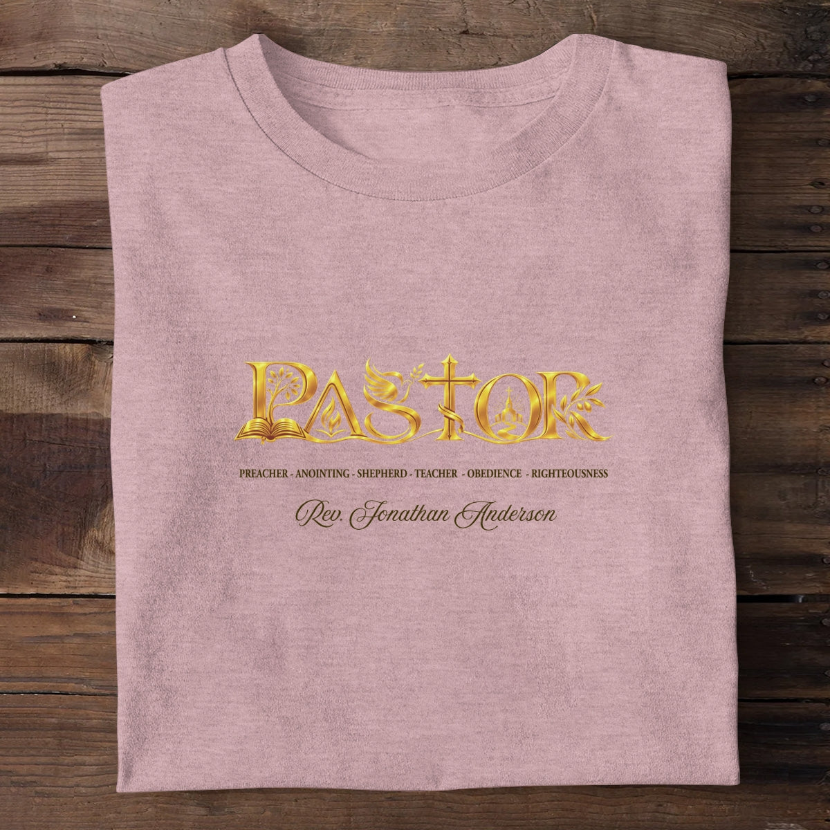 Celebrating A Pastor’s Faithful Life Of Service, Gift For Pastor | Personalized 2D Unisex T-shirt