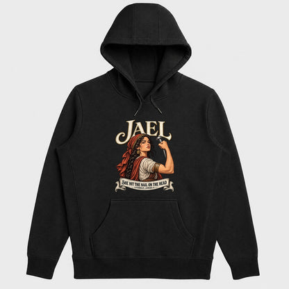 Jael She Hit The Nail On The Head, Gift For Strong Christian Woman | 2D Unisex Hoodie