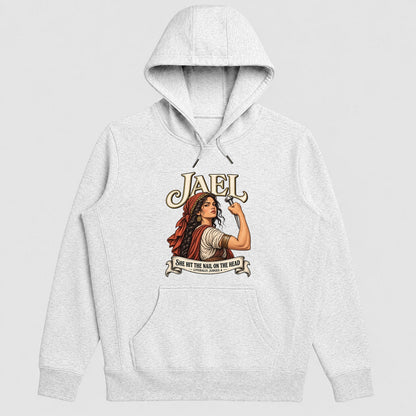 Jael She Hit The Nail On The Head, Gift For Strong Christian Woman | 2D Unisex Hoodie