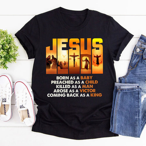 Jesus Came Back As A King 2 | 2D Unisex T-shirt