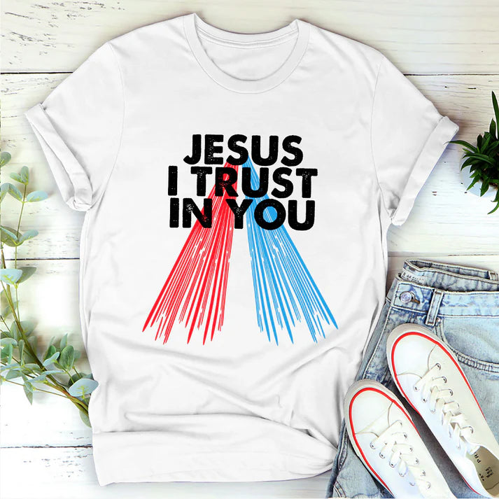 Jesus I Trust In You | 2D Unisex T-shirt