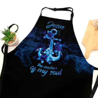 Jesus The Anchor Of My Soul - Apron With Neck Strap