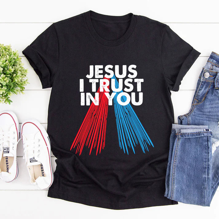 Jesus I Trust In You | 2D Unisex T-shirt