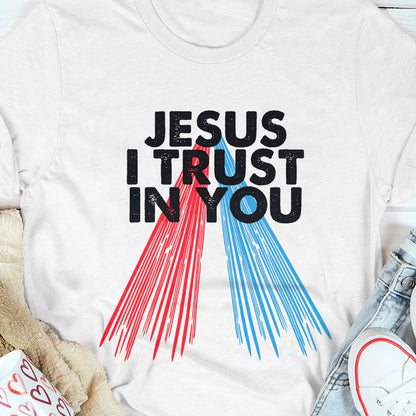 Jesus I Trust In You | 2D Unisex T-shirt