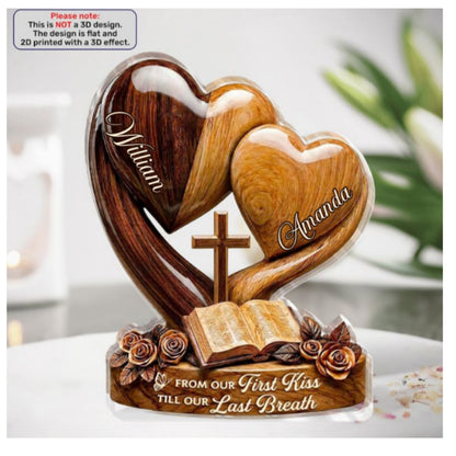You And Me, We Got This, Christian Gift | Personalized Custom Shaped Acrylic Plaque