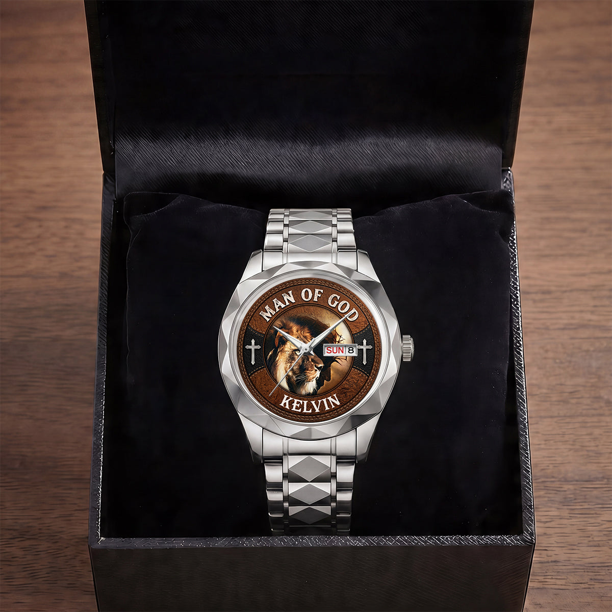 Man Of God | Personalized Men's Wrist Watch