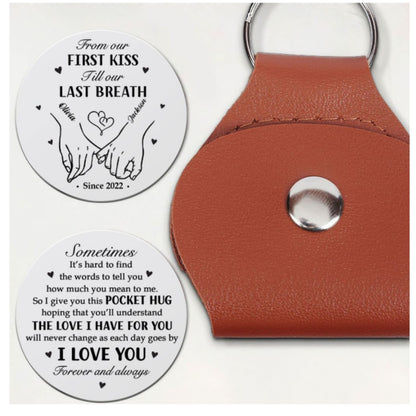 I Love You Forever And Always, Gift For Loved One | Personalized Pocket Hug