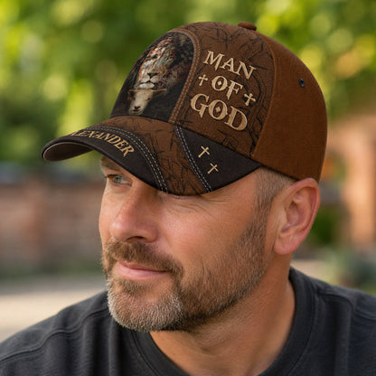 Man Of God, Christian Gift | Personalized Classic Cap