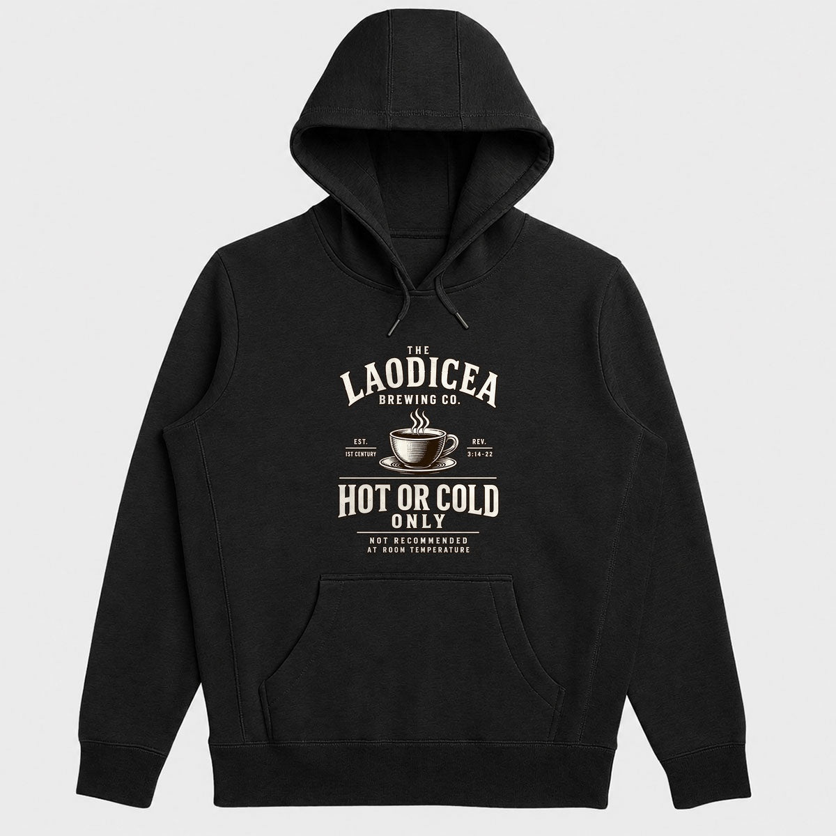 Laodicea Brewing Co Hot Or Cold Only, Gift For Coffee Lover | 2D Unisex Hoodie